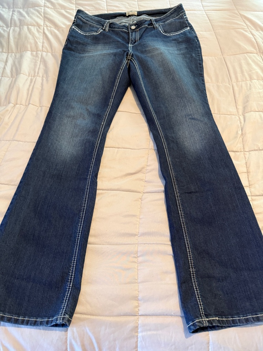 YMI Dark Blue Flare Jeans